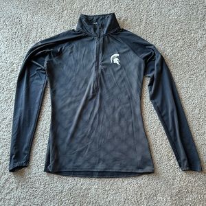 Women’s Michigan State quarter zip size medium
